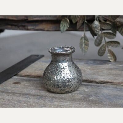 Chicantique; Vase Bauernsilber